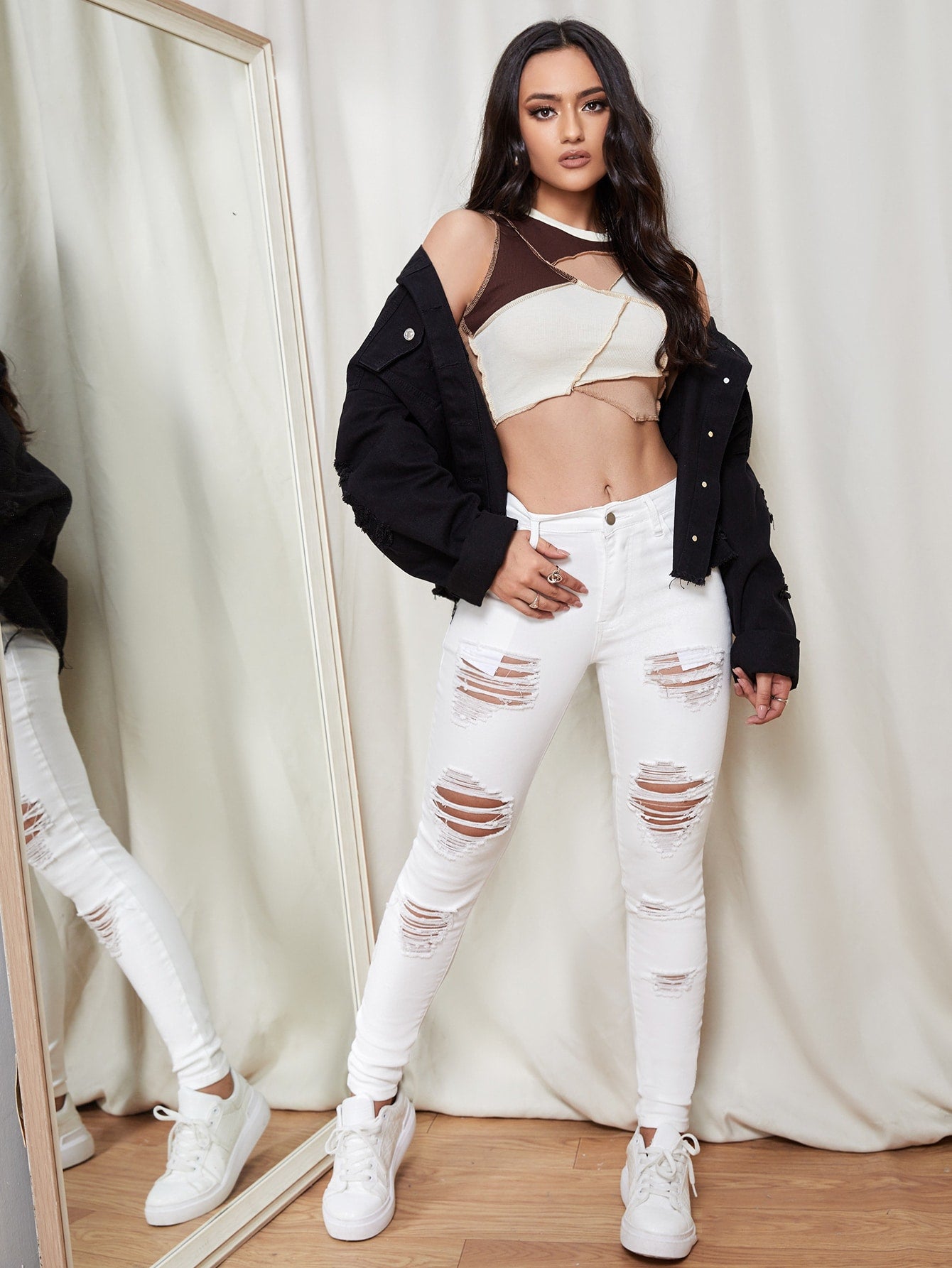 Skinny Jeans Ripped Jeans