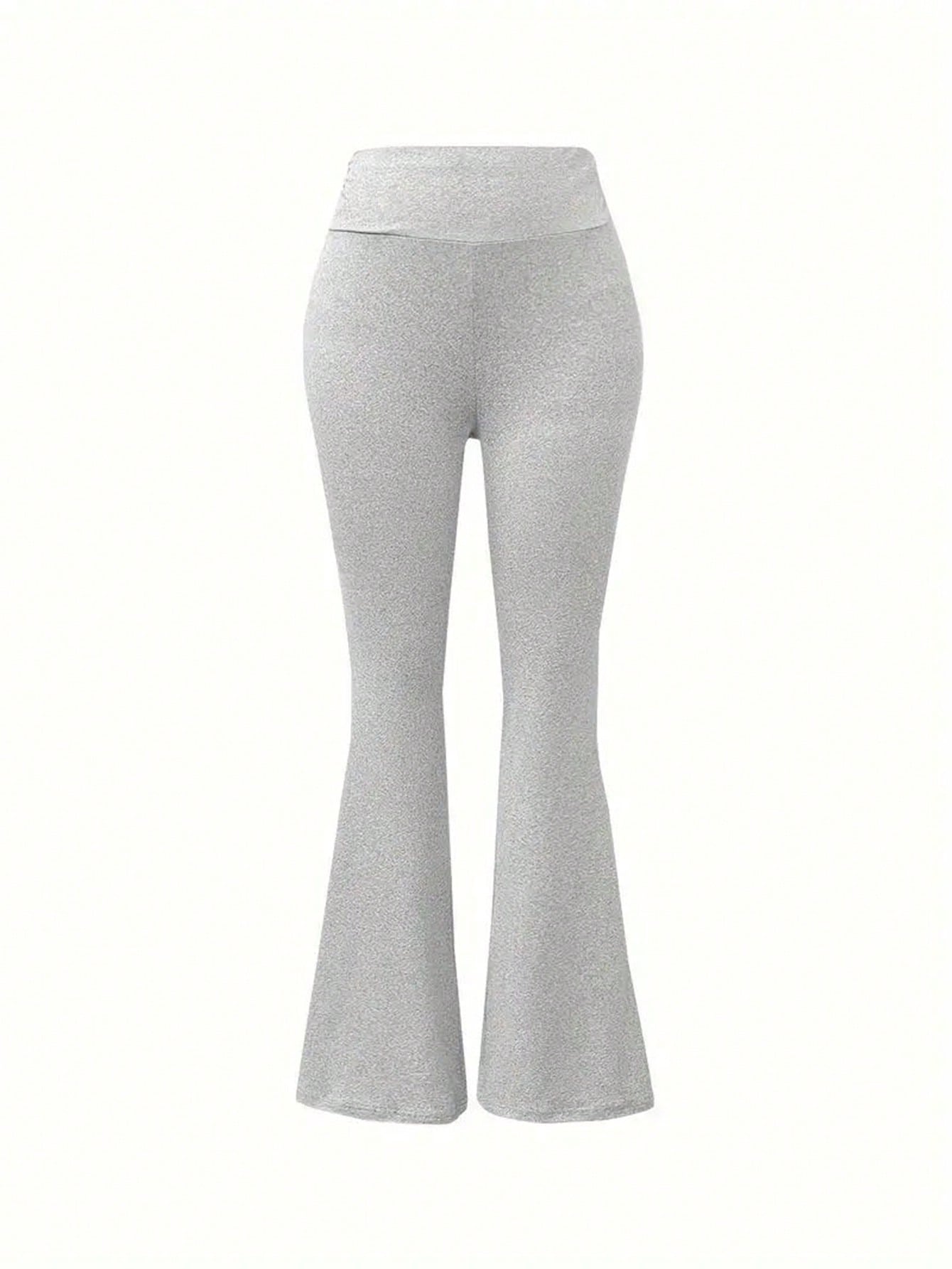 Slim Fit Top And Bell Bottoms Two Piece Set